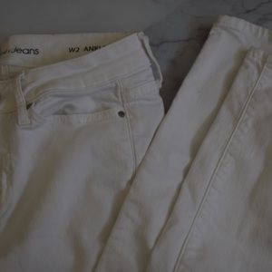 Calvin Klein White Skinny Jeans